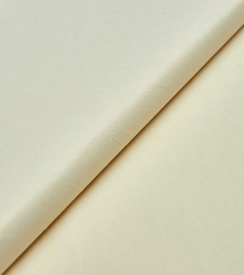 Pale yellow cotton fabric