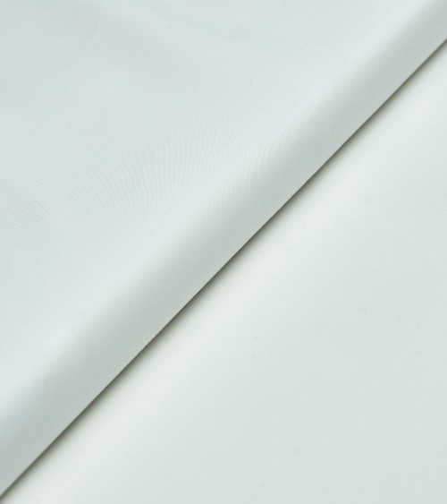 Off white silk/cotton fabric