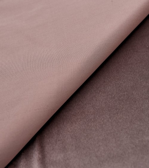 Bright pink silk/viscose...