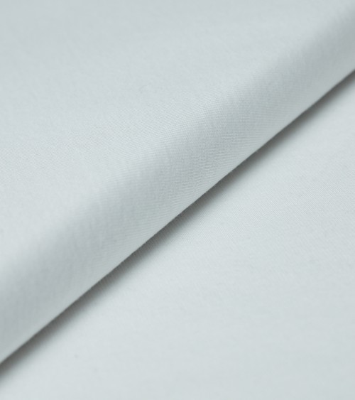White knit cotton fabric