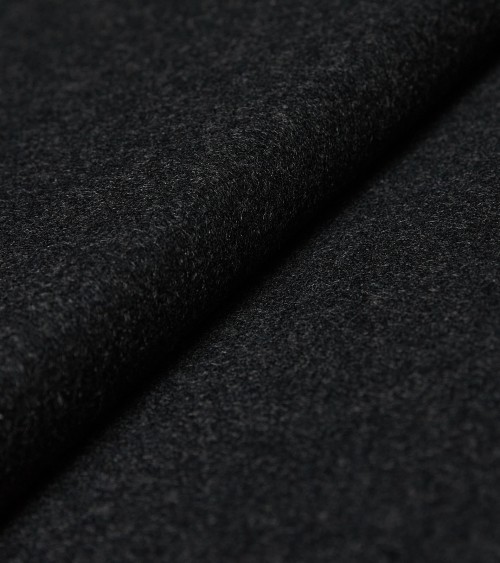 Dark grey broadcloth fabric