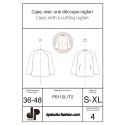 Cape, avec une découpe raglan