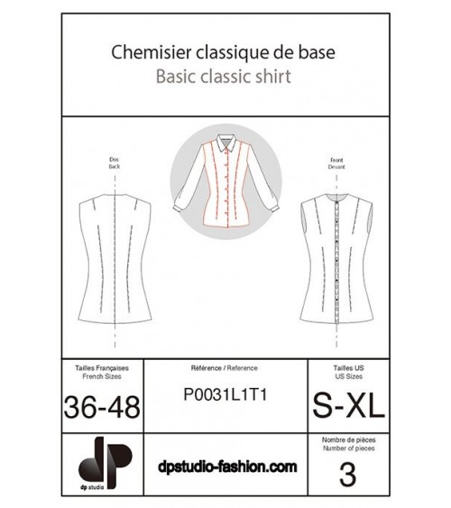 Chemisier classique de base