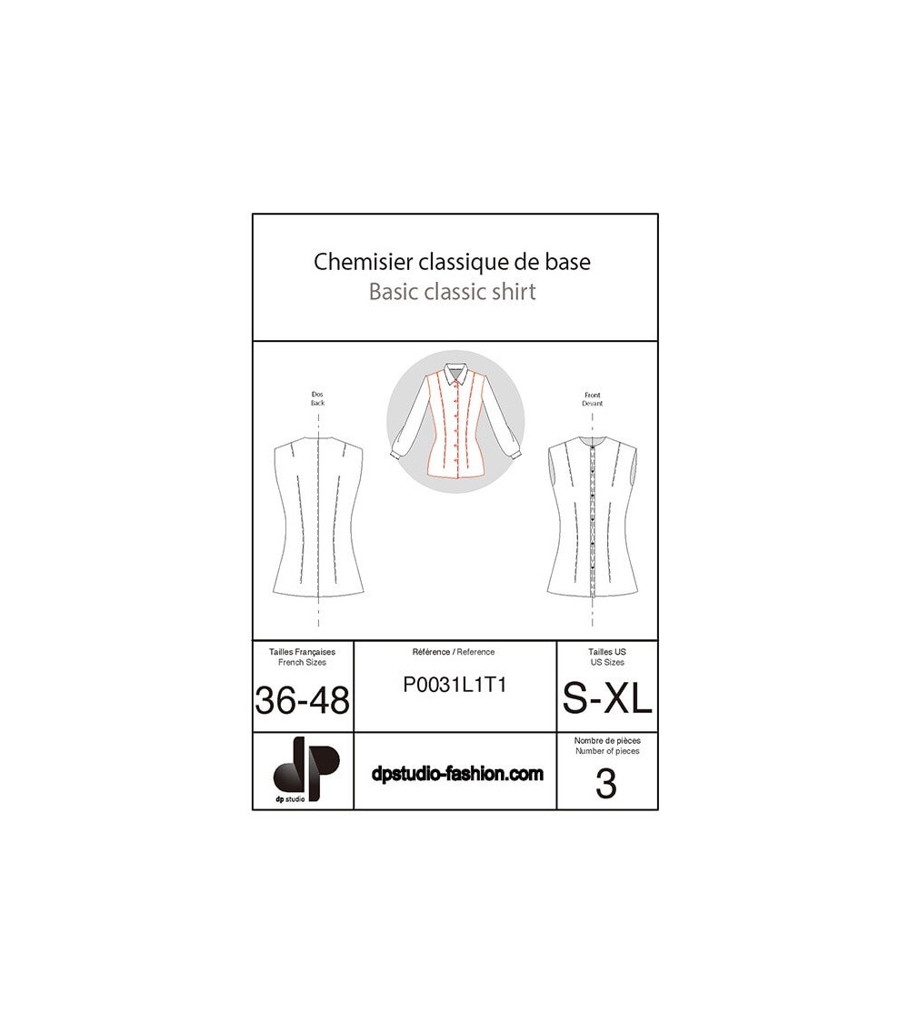 Chemisier classique de base