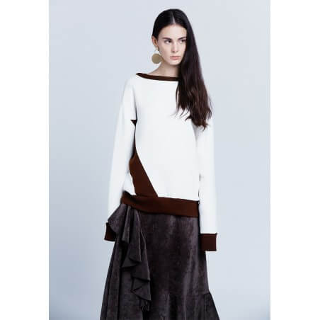 le 506a and b - Asymmetric sweatshirt