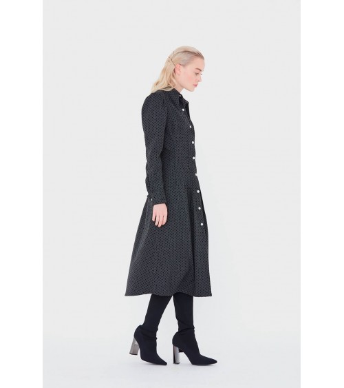 Sleeveless jeans-style jacket/coat with classic seam details