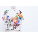Flared dress/top with tulip sleeves