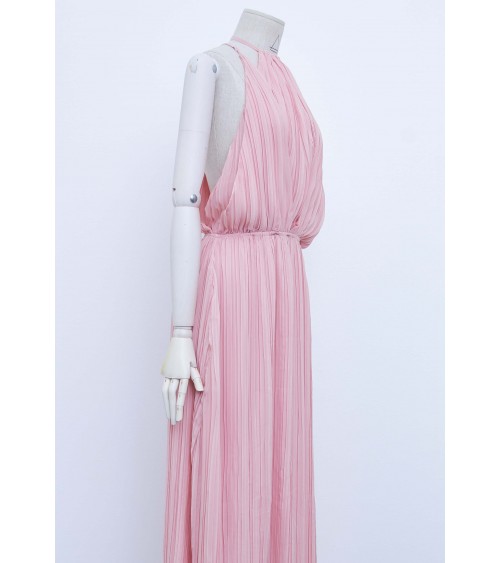 Panel dress, cut at the waist