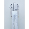 Belted short/Trousers, with pleats