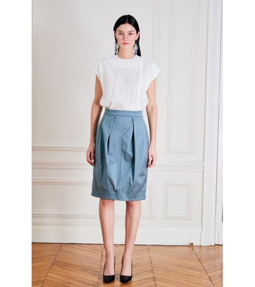 Le 417 Flared and drapery skirt