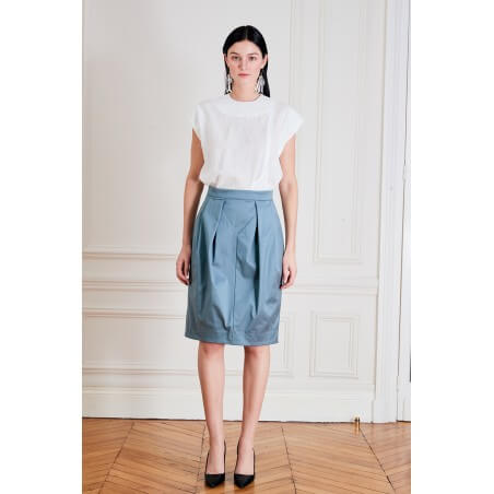 Le 417 Flared and drapery skirt