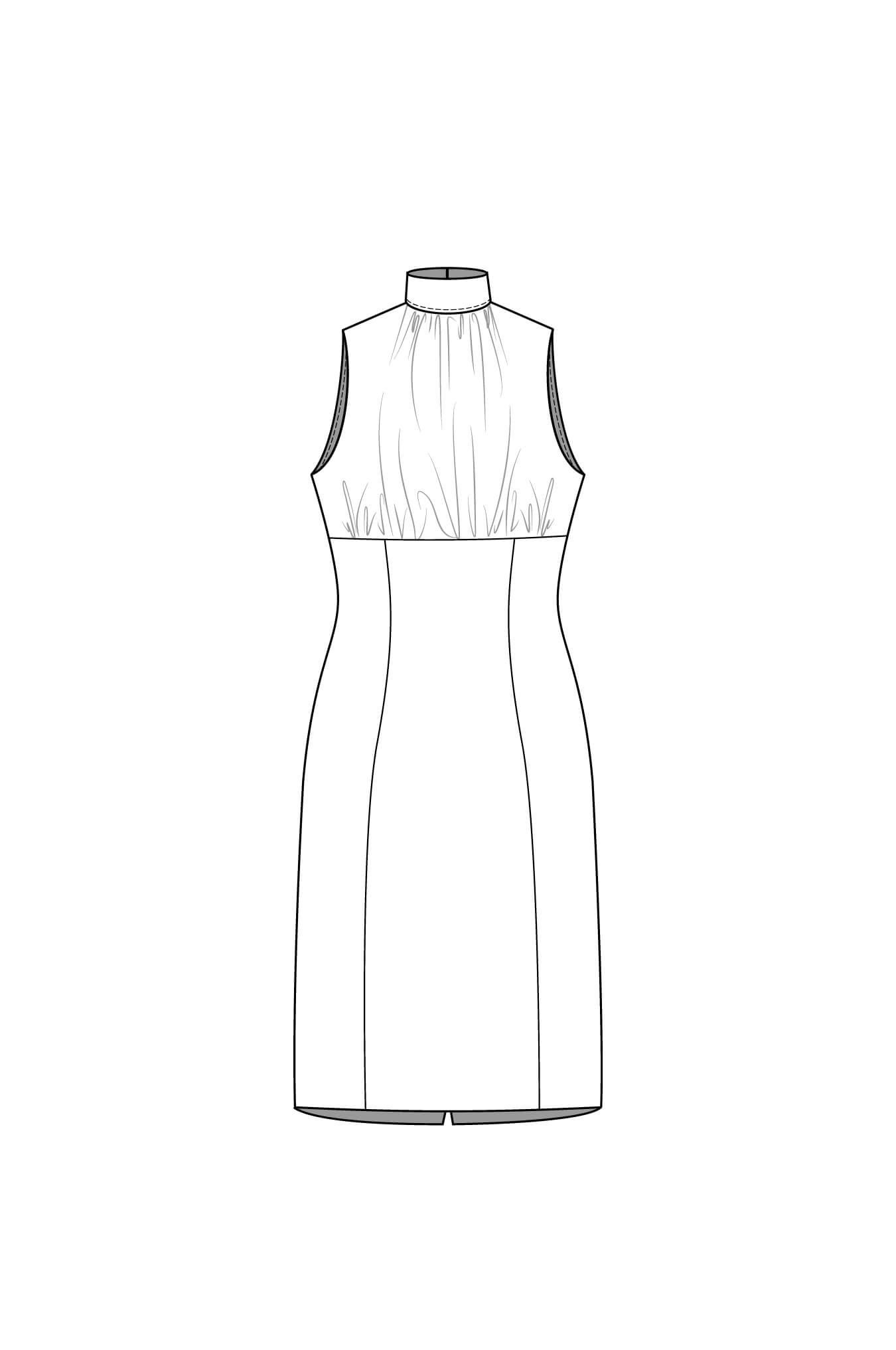 empire line dress