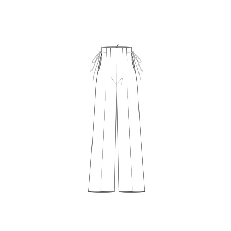 Le 308 Théo - Pantalon droit taille haute