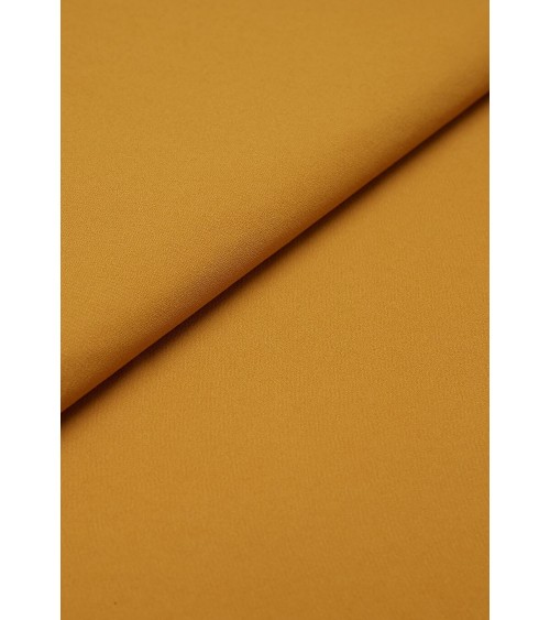 Mustard polyester fabric