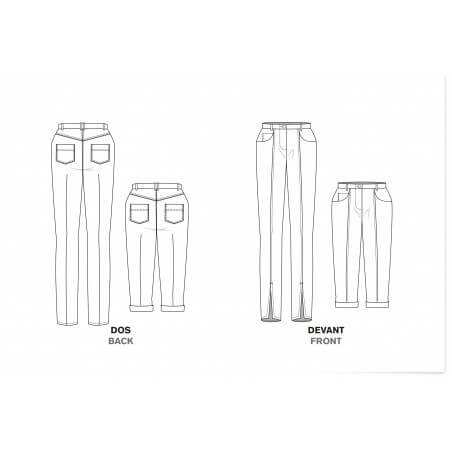 Close-fit jeans with 5 pockets