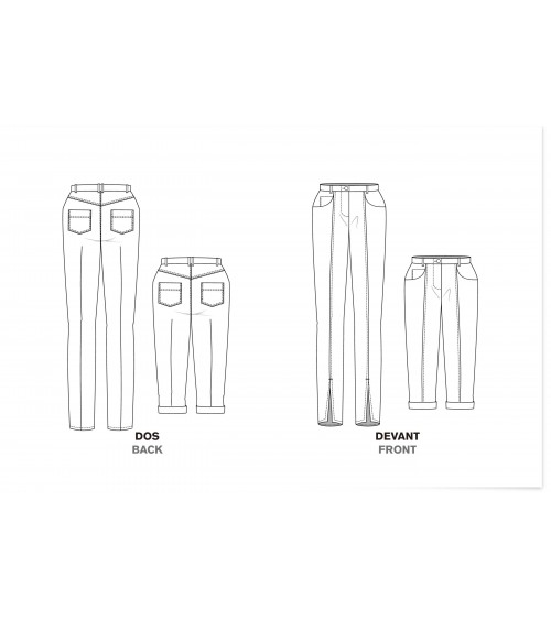 Close-fit jeans with 5 pockets