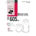 le 605a and b - Blousy dress