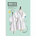 Tunique/robe manches basses et profond décolleté