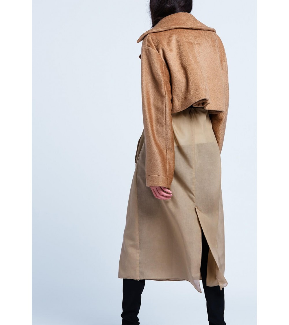 Trompe l’oeil trenchcoat